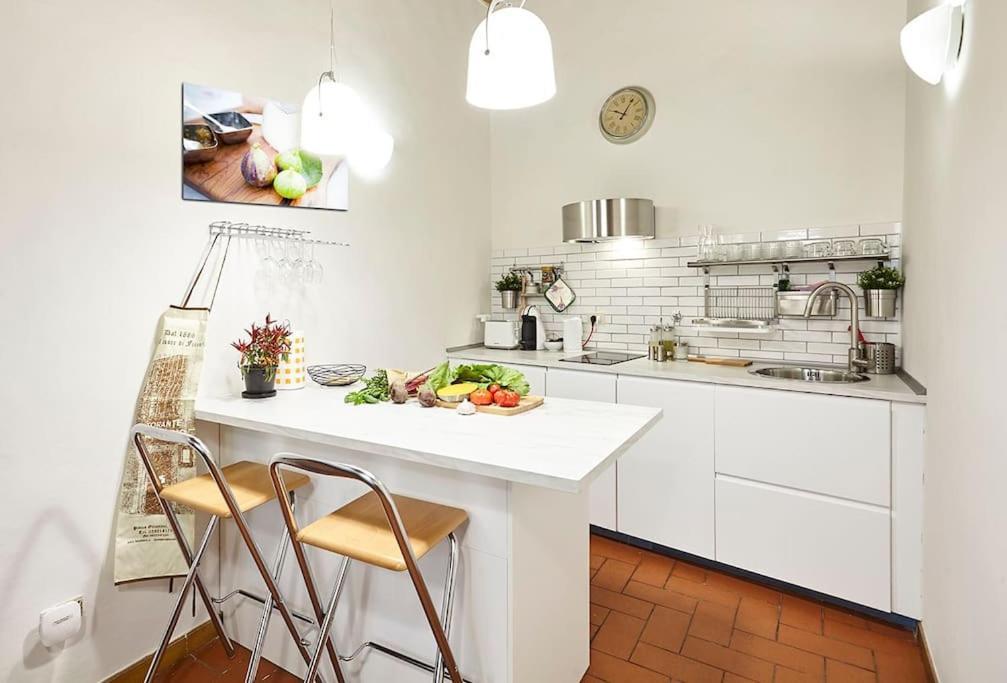 Sant'Ambrogio Studio Lägenhet Florens Exteriör bild